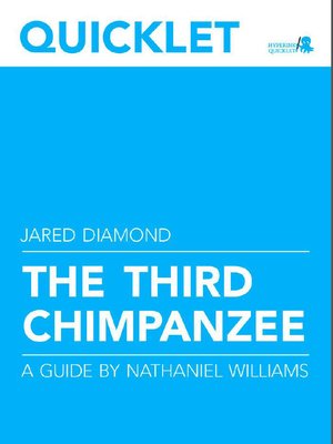 cover image of Quicklet on Jared Diamond's the Third Chimpanzee